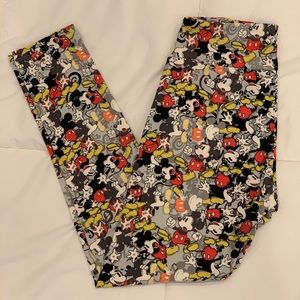 Mickey Mouse LuLaRoe leggings. One Size.